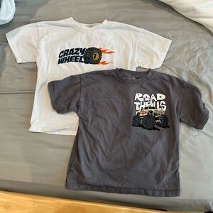 ZARA Monster Truck Shirts (6 Years)